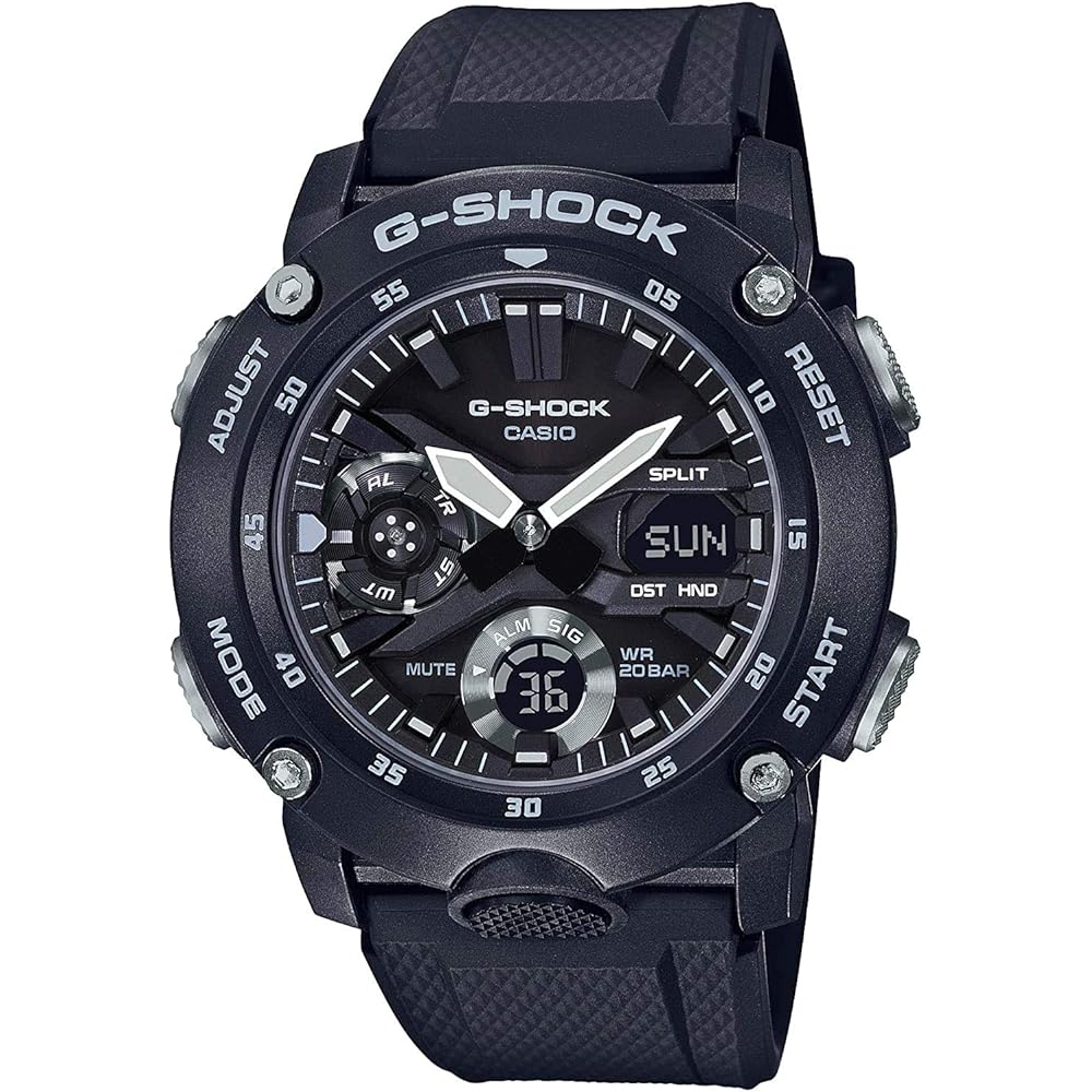 [Casio] CASIO G-SHOCK G-SHOCK G-SHOCK Analog/Digital Black Carbon/Resin 20 ATM Waterproof Oversea...