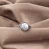 Dendritenopal Edelsteinschmuck, 925 Sterlingsilberring, Fantastischer handgefertigter Schmuckring Geschenk für Freund