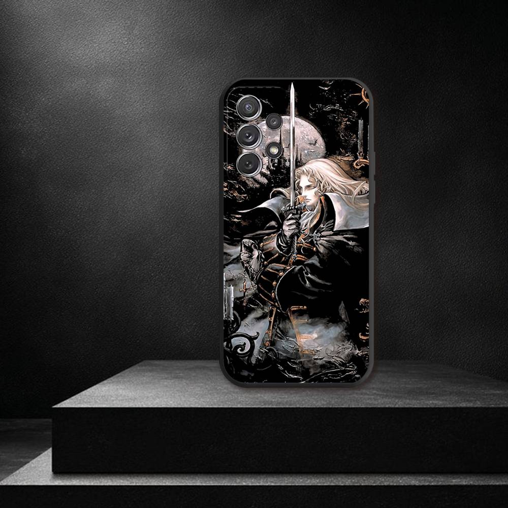 

C-Castlevania-a Game Phone Case For Samsung S 25,24,23,22,30,21,10,9,Ultra,Plus,Lite,FE,4,5G Black Soft Case SamsungS25