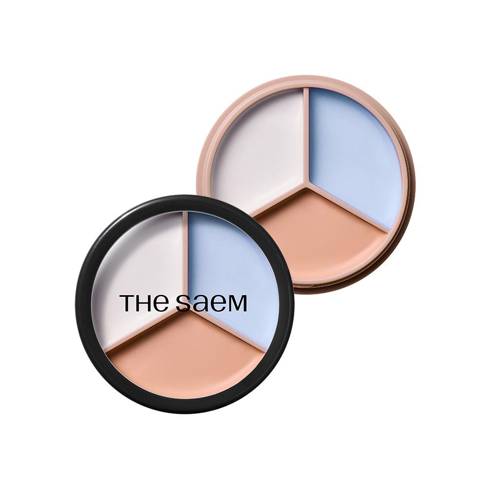 THESAEM Cover Perfection Triple Pot Concealer 7 Colors (Single/Special Offer)