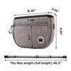 Large Capacity Dog Training Waist Bag Agility Dog Training Equipment Outdoor Food Storage Pouch Portable Pet Treat Snack