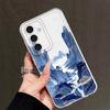 Case for Samsung Galaxy A57 A52 A52 A17 A54 A15 A26 A24 A36 A37 A56 A25 A51 A14 A16 A34 A35 A55 Phone Cover A33 A50 Mountain Art