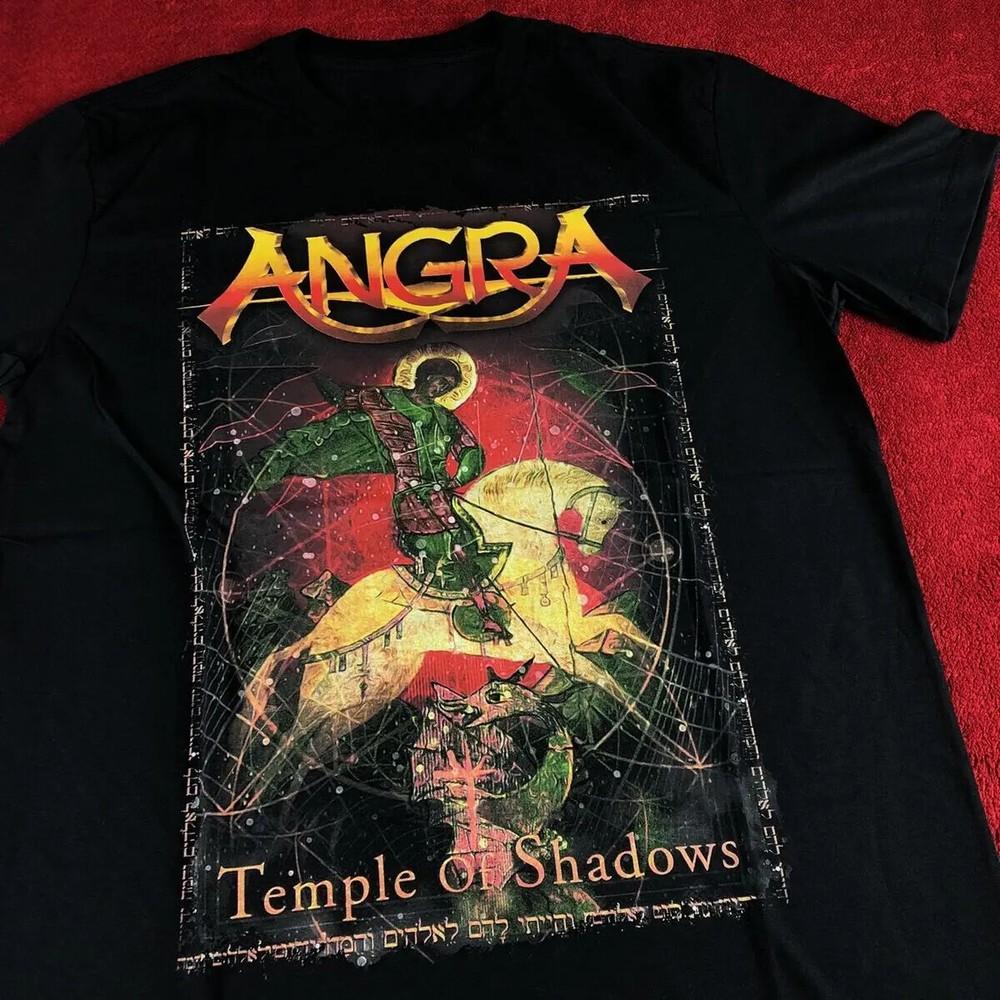 Angra Temple Of Shadows T-Shirt Short Sleeve Cotton Black Men S to 5XL BE1980... Unisex T-Shirt