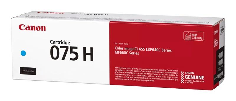 Canon CRG 075H C (6368C002) Toner Cartridge, Cyan