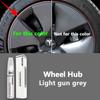 For Tesla Car Wheel Scratches Repair Pen Matte Black Dark Gun Gray Silver Black Multiple Colors