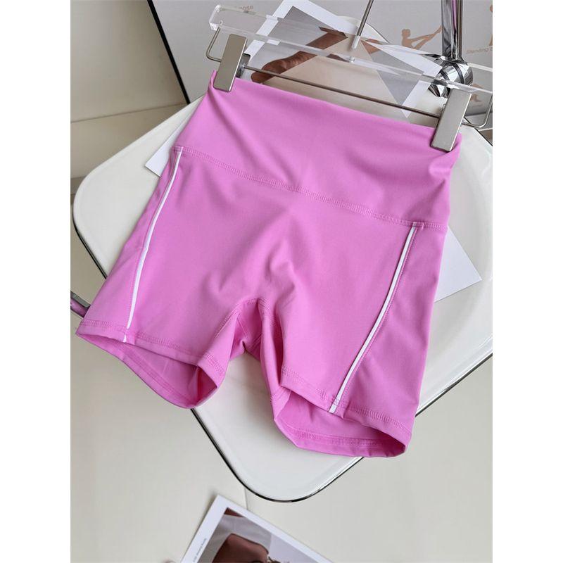 

Fashion Sling Bubble Wrap Tight Pants Sports Intimates Barbie Pink (Shorts) M