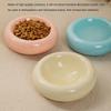 Anti-spill Water Bowls Snack Bowls Ceramic Cat Bowl High Appearance Level Pet Supplies Doughnut Tableware Dudu Cat Food Bowls