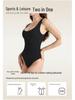 Women’s Seamless Tummy Control Sleeveless Bodysuit Thong Shaper