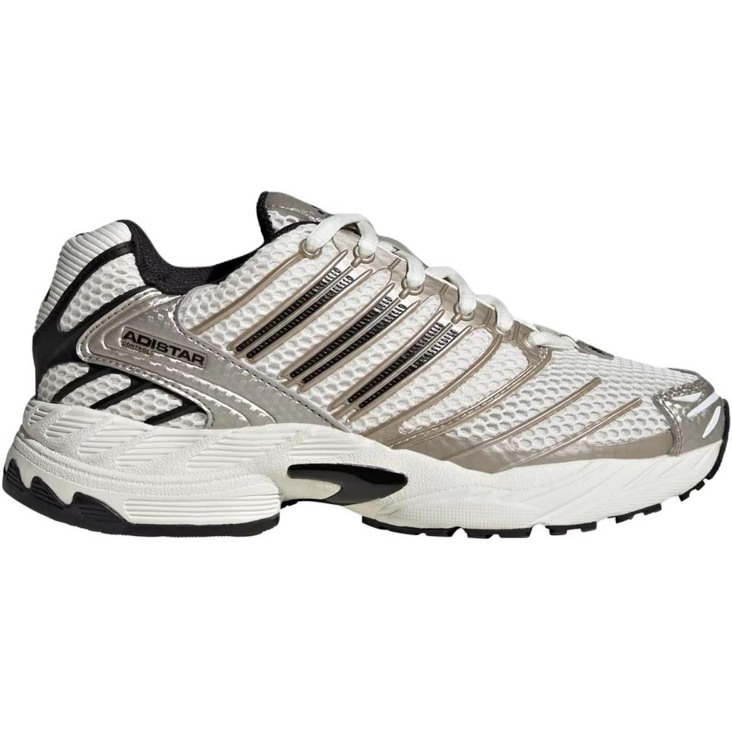 Adidas Adistar Control 3 Comfortable Classic Rebound Breathable Support Low Top Running Shoes Unisex Sneaker White Silver KI8664