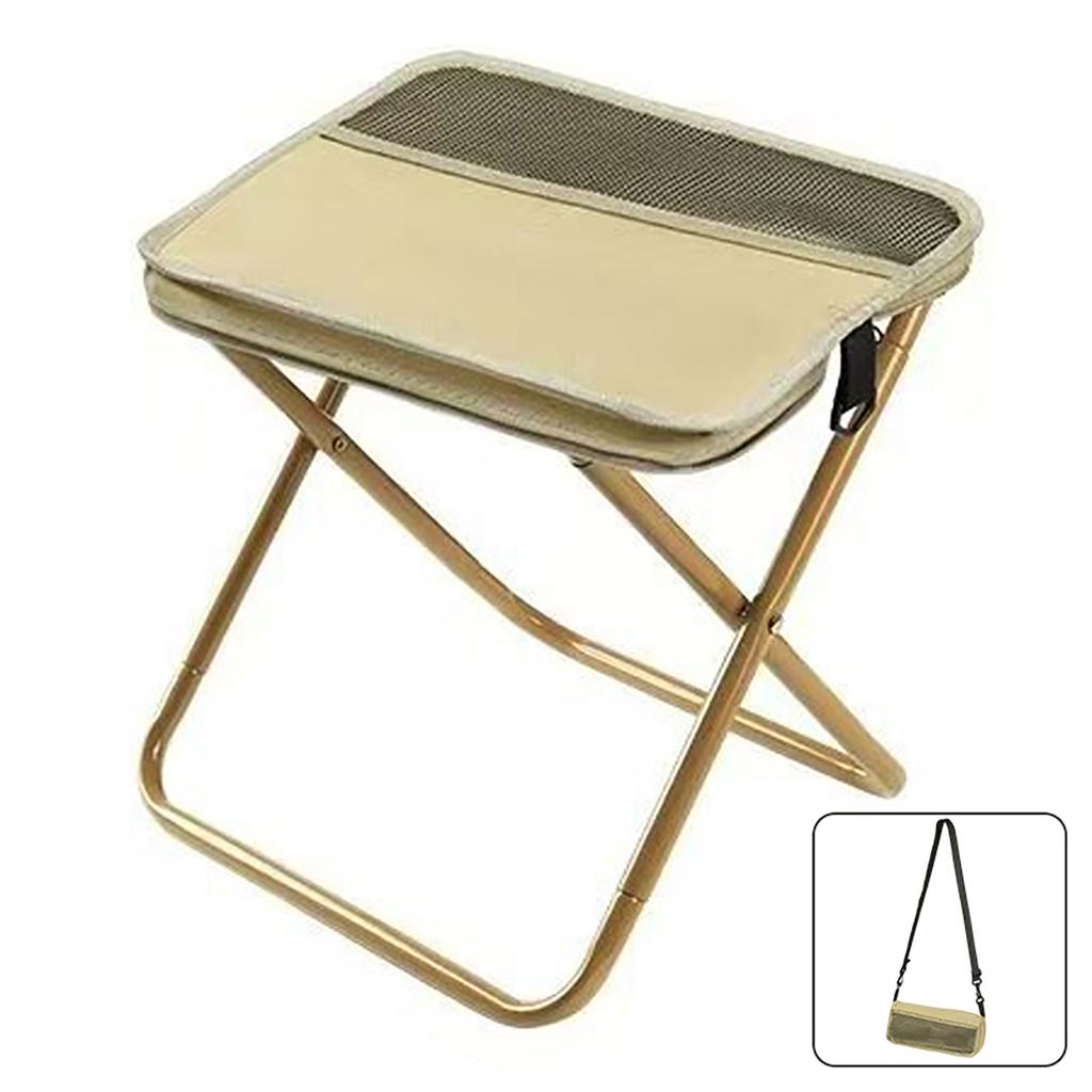 Portable Mini Folding Backpack Stool Outdoor Adjustable Chair with Carry Bag Lightweight Camping Hiking Folding Fishing Stools