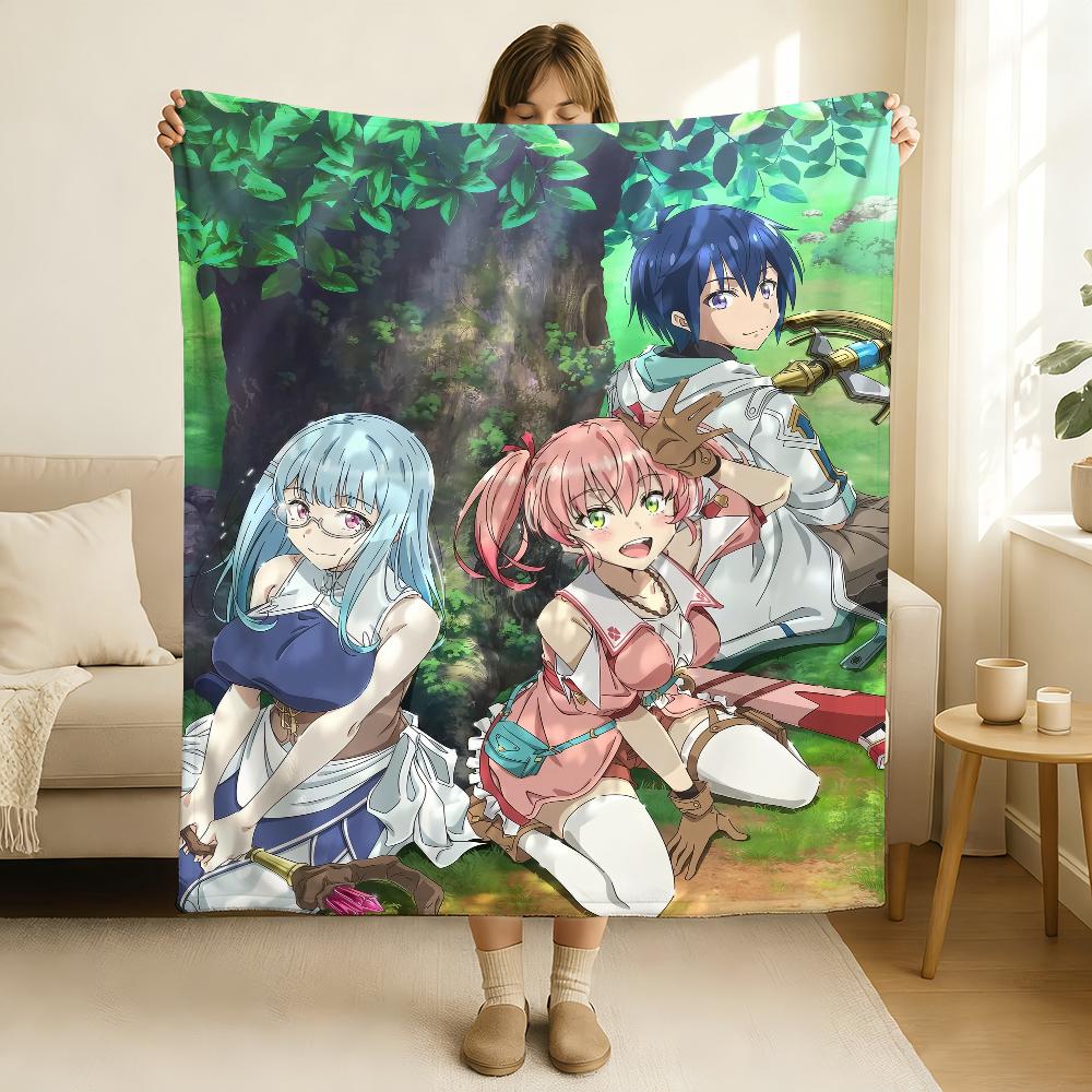 Scooped Up by an S Rank Adventurer! Blanket Soft and Skin Friendly For Couch Bed Napping Bedspread All Seasons Comforter