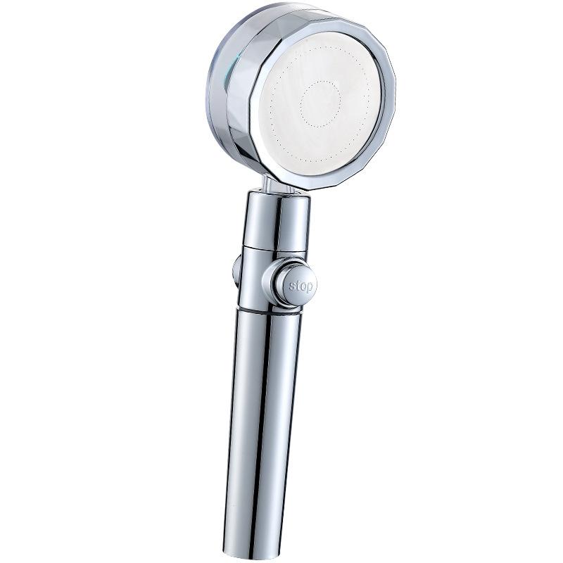 360 Degree Spinning Shower Head Turbo Fan Shower Head Filter Ionic Shower Head