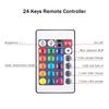 5V LED Strip Lights RGB 5050 3AA Battery Powered Flexible LED Light Strip with Remote Control for TV Backlight Bars Cabinets