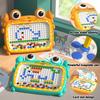 Kids Crab Magnetic Bead Drawing Board For Rabbit & Crab Shapes Magnetic Control Brush Educational Montessori Toy