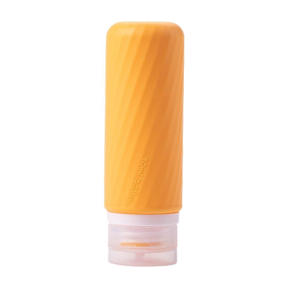 60ML/90ML Silicone Refillable Bottles Squeeze Shampoo Sub-Bottling Shower Gel Lotion Bottle  Travel