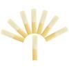 8 Pieces Tenor Sax Reeds Lightweight With Protective Cover Compact Strength 2.5 For Player Professional Students Beginner