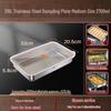 SSGP Stainless Steel Dumpling Storage Tray – Food Grade, Freezer-Safe
