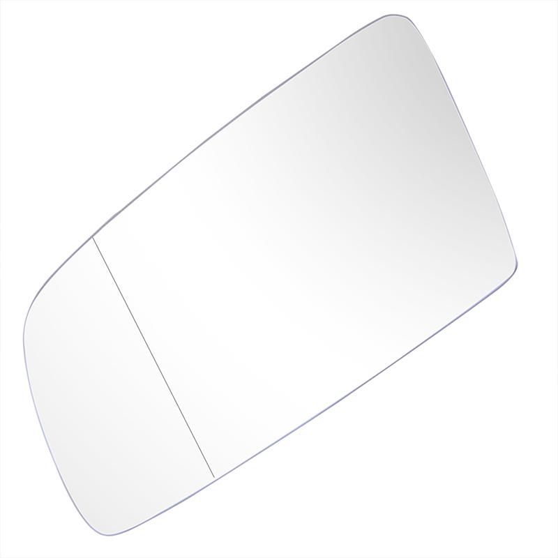 Oglindă retrovizoare laterală încălzită curată Încălzitor din sticlă Oglindă laterală de dezghețare anti-ceață pentru BMW E60 E61 2003-2010, E63 E64