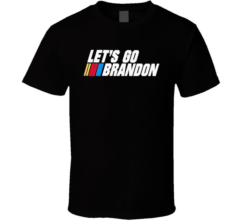 Let s Go Brandon Nascar Racing Gift T Shirt Mens Womens Tees Top XL