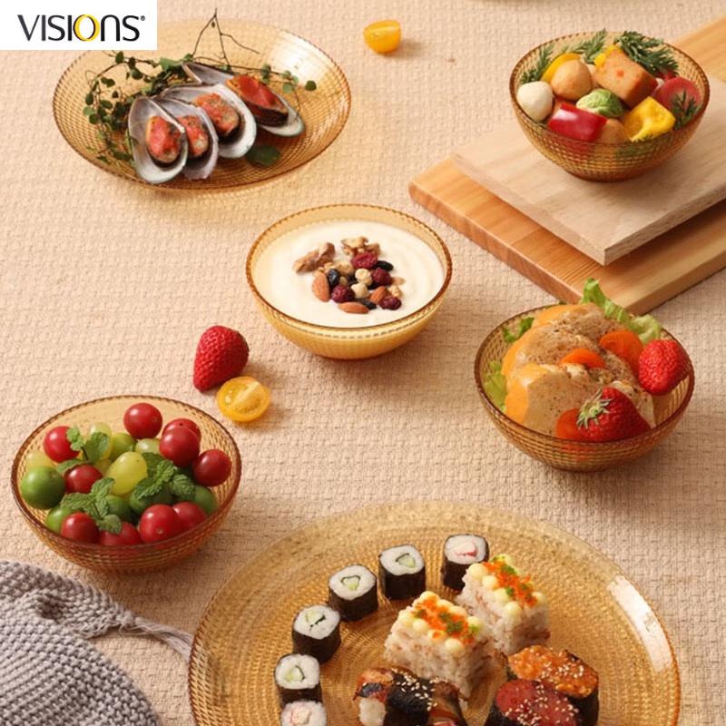 Corning VISIONS Crystal Clear 6-Piece Glass Tableware Set