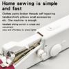 Handheld Portable Mini Electric Sewing Machine Suitable for DIY Sewing Processes Such As Clothing, Pillows, Fabrics, Etc