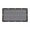 1 * 2-meter Sunshade Fabric, Tear Resistant, Sunshade Mesh Belt, Reinforced, Rope Ring, Durables Garden Sunshade And Sun Protections