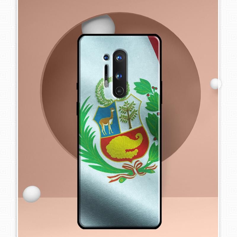 Custodia Bandiera Perù Per OnePlus Ace 11 9 10 Pro 9RT 10T 8T Cover Per OnePlus Nord CE 2 Lite 2T N10 N20