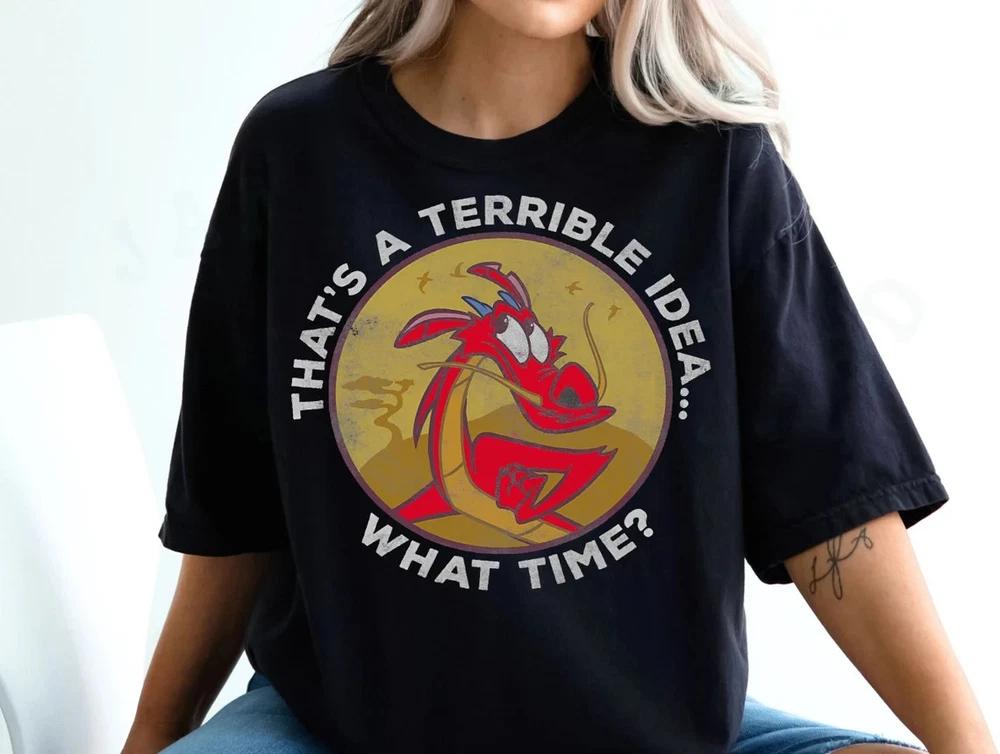 Family Mulan Mushu TShirt Unisex S