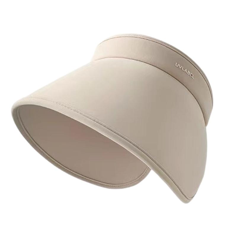 

Foldable Lightweight Sun Visors Hat for Women with Adjustable Fit for Hiking and Gardening Ponytail Beach Hat