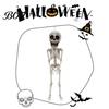 Halloween Party Supplies Posable Skeleton Decoration, 41 Inch Full Body Hanging Human with Decorative for Fireplace Movable Joints Yard Garden