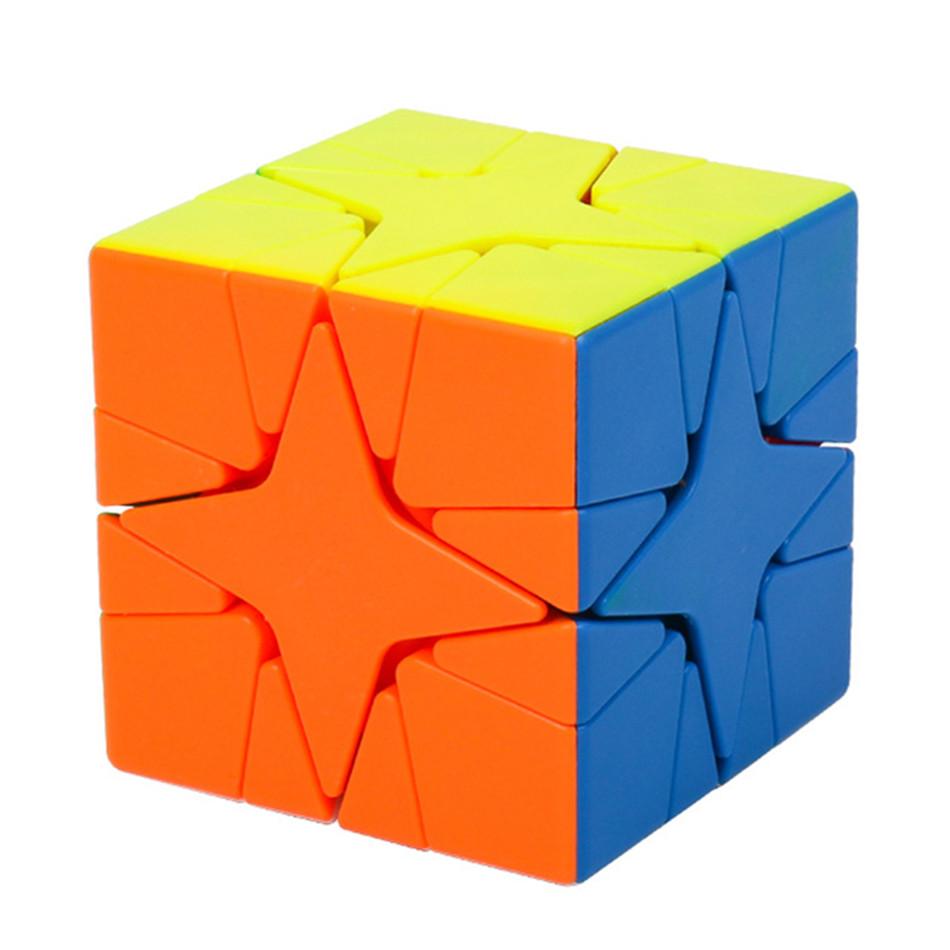 MoYu Meilong Polaris Cube Stickerless Mofangjiaoshi Magic Puzzle Cube Cubing Classroom Educational MoYu Polaris Cube Toy