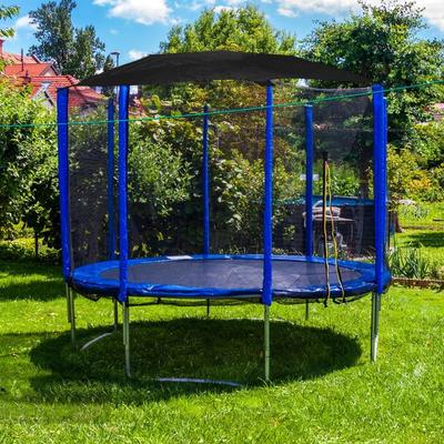 10ft Trampoline Top Cover Outdoor Canopy Oxford Cloth Awning Shade for Lawn