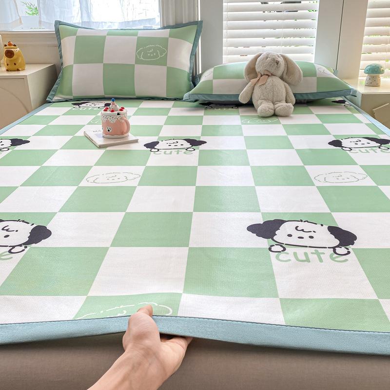 

Новый мультяшный принт Летняя охлаждающая подушка Комфортный кондиционер Мягкий коврик Машинная стирка Односпальный Двуспальный Матрас 90x200cm 1pcs