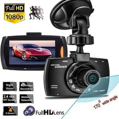 G30 Car DVR Camera Full HD 1080P 2.4inch Screen Night Vision G-Sensor Dashcamera Wide Angle Loop