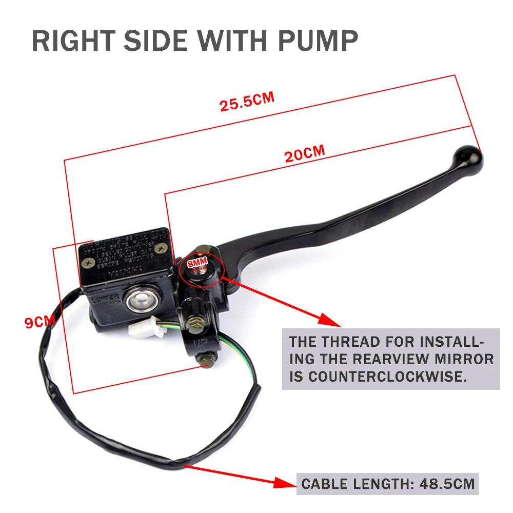 For YAMAHA TW125 TW 125 1999 - 2004 Motorcycle Accessories Brake Pump Front Master Cylinder Hydraulic Brake Lever Clutch Lever