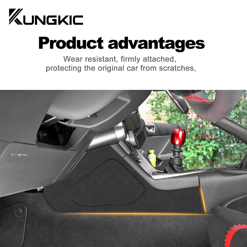 RHD LHD For Subaru BRZ Toyota GR86 2025 2025 2025 2025 Suede Protective Pad Central Control Side Sticker Interior Accessories