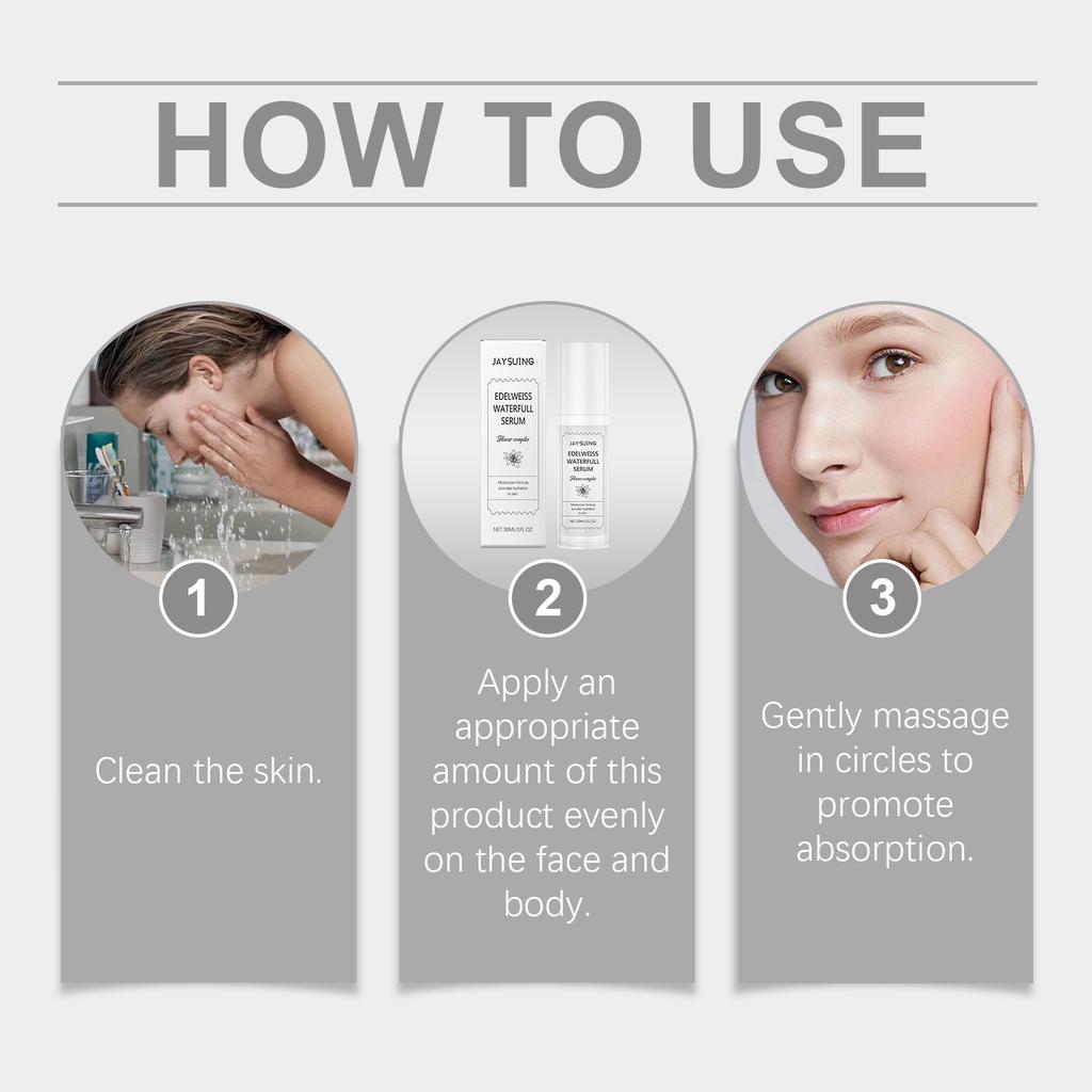 Hyaluronic Acid Moisturizing Serum Nourishing Moisturizing Soft Moisture Easily Absorbed Refreshing Serum