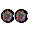 2pcs Stylish Car Absorbent Coasters Durable Non-slip Cup Holder Coasters Add Fashion to Your Car Interior