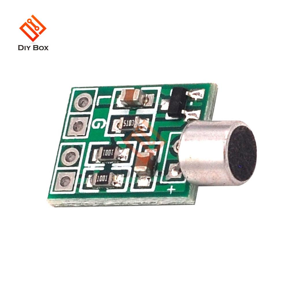 1/2/3/5 Stück Mini-Mikrofon Audio-Verstärker Modul Lautsprecher Leiterplatte DC 2,5-9V 14x12mm Mikrofon Zubehör