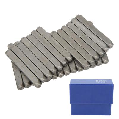 Letter Punch Set 27 Letters High Strength High Carbon Steel Metal Letter Stamp Set for Jewelry
