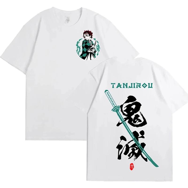 Anime Shirt Summer Fashion Men's T-shirt Funny Shirt Gym Beast Oversized Casual Round Neck Short Sleeve Cotton T-shirt Men's Top