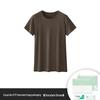 60-Pack Double-Sided Modal Unisex Short-Sleeve T-Shirt - Solid Color Thin Base Layer for Spring/Summer