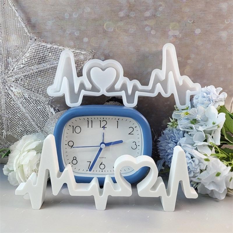 Silicone Love Sign Resin Mould Handmade Love Sign Stand Ornament Silicone Mold for Personalized Wedding Decors