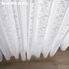 1PC NAPEARL 10-20% Light Blocking French Lace Warp Knitted Sheer Curtain for Living Room Bedroom Balcony Home Decor