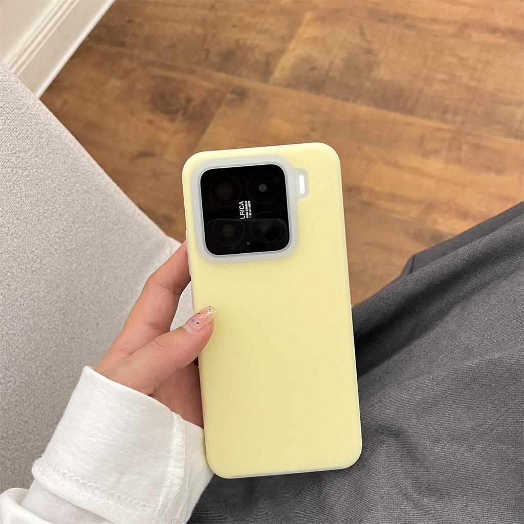 Fashion Jelly Liquid Silicone Neon Matte Skin Case For Xiaomi Mi 15 14 13 K70 Ultra K80 Pro Official Candy Color Shockproof Capa