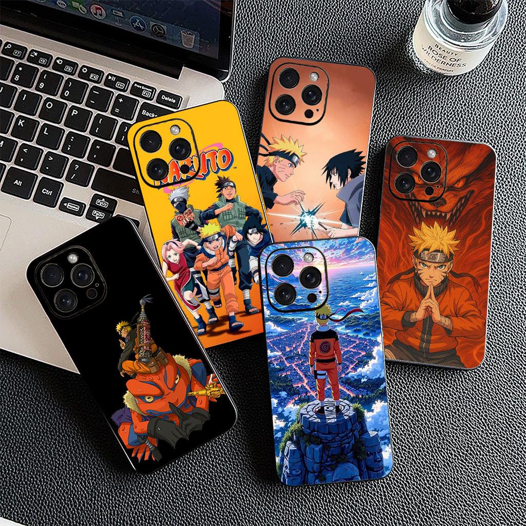 Haruno Sakura Narutos Uchiha Sasuke Phone Case for Xiaomi Redmi 15 15C A3 A4 A5 9A 9C NFC Note 9 8 9T 8T Pro Protective Cover