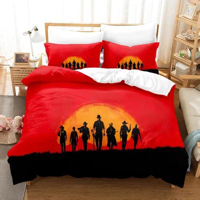 Comfortable Stylish Pattern Duvet Cover Set With Duvet Cover And Pillowcases Twin Full Queen King Sizes For All Ages