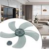 Accessories Fan Blade Plastic Household Wind Blade With Nut Cover 16 Inch 5 Leaves Electric For Pedestal Durable