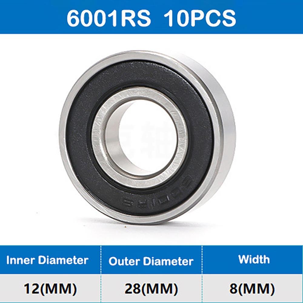 New Double Shielded Ball Bearings 608ZZ 608RS 6000ZZ 6000RS Miniature bearing 609ZZ 6001ZZ 6001RS Deep Groove bearing