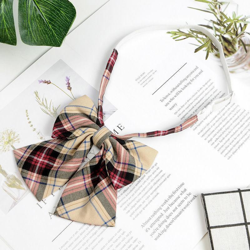 Jk Uniform Collar Bow Tie With Polyester Fabric And School Style For Girls